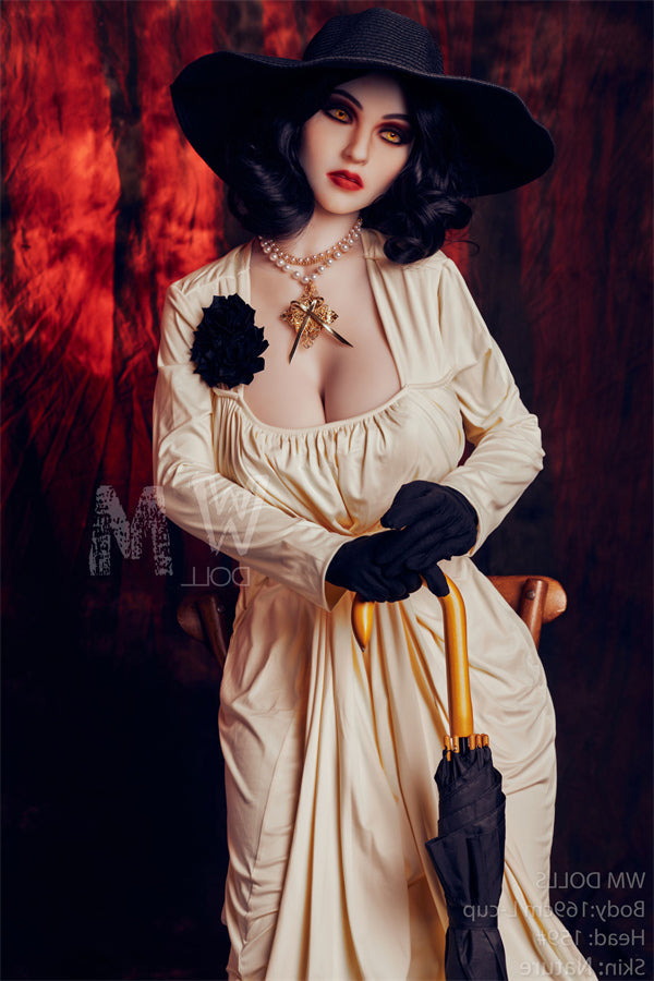 169cm/5ft7 L-cup Resident Evil BBW Big Booty TPE Sex Doll with #159 He Torso WM