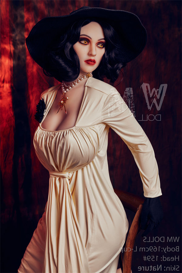 169cm/5ft7 L-cup Resident Evil BBW Big Booty TPE Sex Doll with #159 He Torso WM