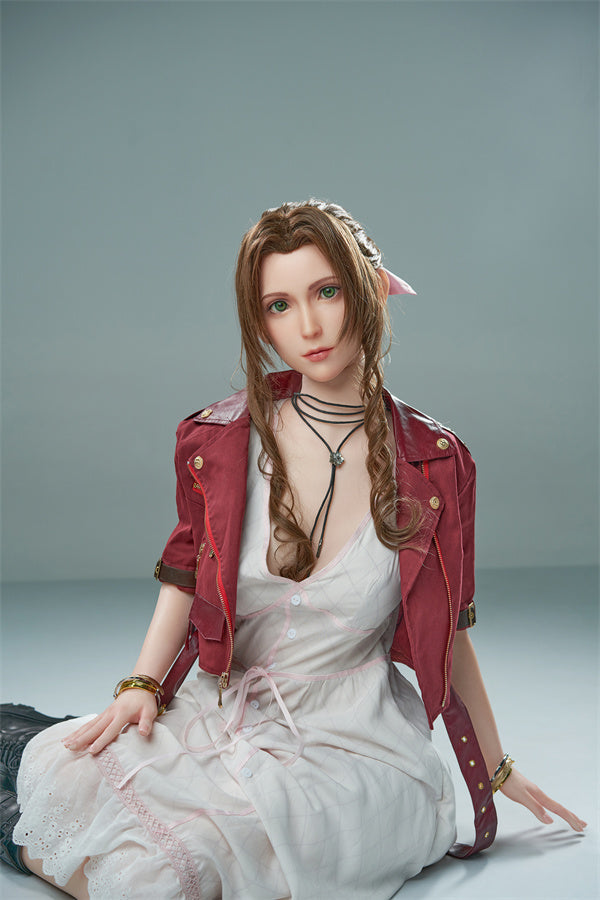 167cm/5ft6 D-cup Final Fantasy VII Game Sex Doll - Aerith Silicone Lady