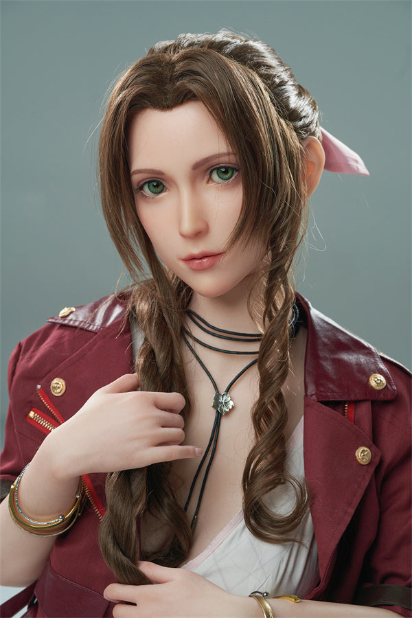 167cm/5ft6 D-cup Final Fantasy VII Game Sex Doll - Aerith Silicone Lady