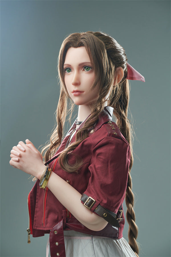 167cm/5ft6 D-cup Final Fantasy VII Game Sex Doll - Aerith Silicone Lady