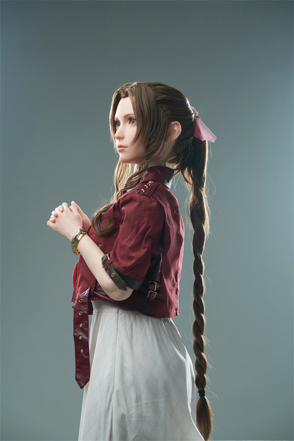 167cm/5ft6 D-cup Final Fantasy VII Game Sex Doll - Aerith Silicone Lady